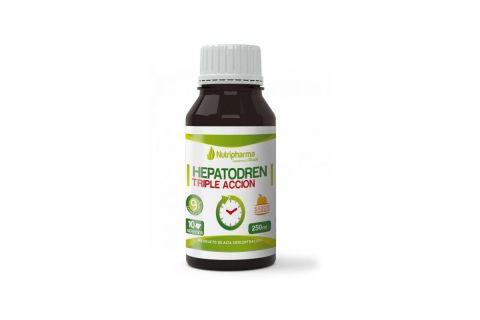 Nutripharma Hepatroden Triple Acción Sabor Albaricoque 250ml