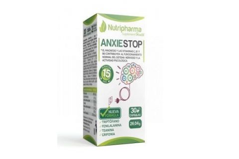 Nutripharma Anxiestop 30 Cápsulas