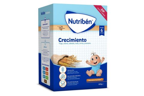 Nutribén Papilla Crecimiento 600 gr