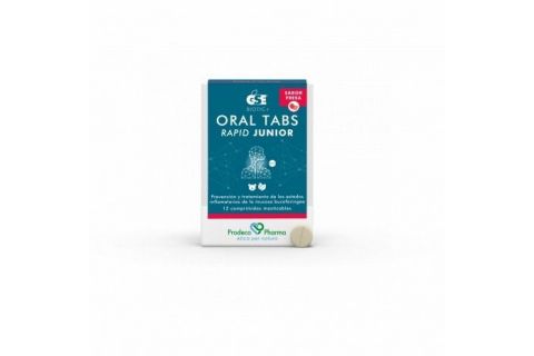 GSE Oral Tabs Rapid Junior Fresa 12 Comprimidos