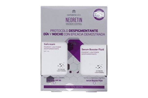 Neoretin Discom Control Pack Protocolo Despigmentante Día y Noche