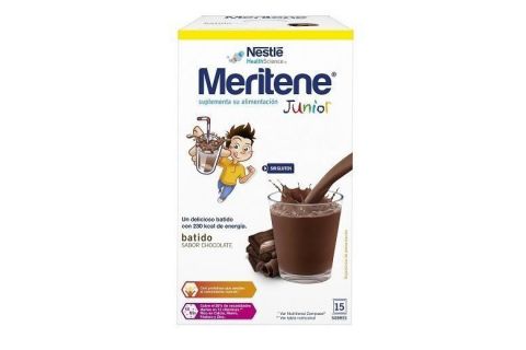 Meritene Junior Batidos Chocolate 30gr 15 Sobres