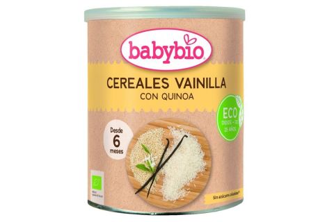 Babybio Papilla Vainilla con Quinoa 220gr
