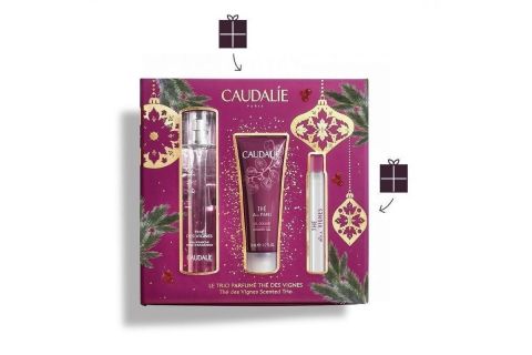 Caudalie Cofre Thé Des Vignes Fragancia 50ml + Gel de Baño 50ml + Roll-On 10ml