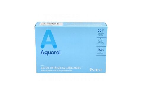 Aquoral Lubricante Ocular 20uds
