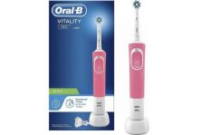 Oral-B Cepillo Dental Eléctrico Recargable Vitality 100 Cross Action Rosa