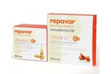 Repavar Pack Antioxidanete Intensive Monoderma 28 caps + 20 ampollas Vitamina C
