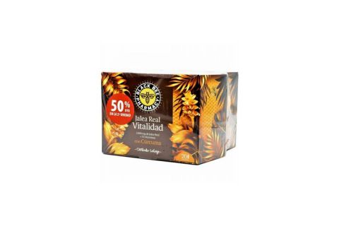 Black Bee Jalea Real Vitalidad Duplo 20 + 20 Ampollas