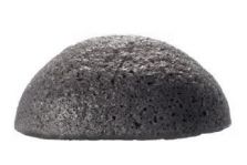 Usu Cosmetics Esponja Konjac Purifiying con Ceniza Activa de Bambú