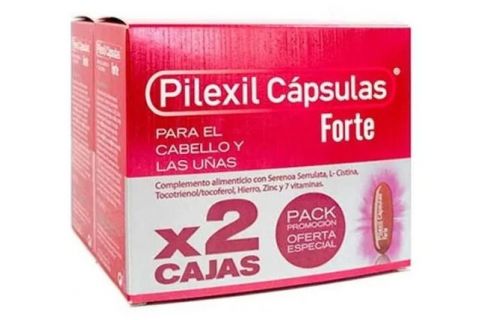 Pilexil Forte Anticaída Pack Duplo 100+100 Cápsulas
