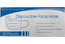 Wottocare Mascarillas Quirúrgicas 50uds