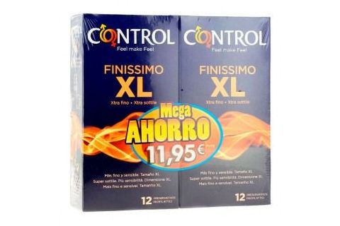 Control Preservativos Finissimo XL 2 x 12uds