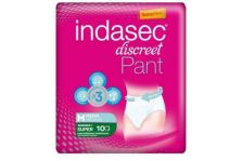 Indasec Discreet Pant Super Talla Mediana 10 uds