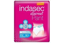 Indasec Discreet Pant Plus T-Media 12uds