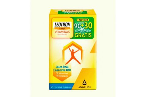 Leotron VItaminas 90 + 30 Comprimidos