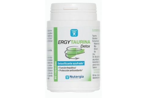Nutergia Ergytaurina Detox 60 Cápsulas