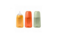 Suavinex Biberón Silicona Intense Colour Tetina Fisiológica 0-6M 240ml