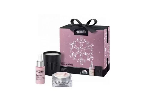 Filorga NCEF Reverse Crema 15ml + Shot Antiedad Revitalizante 15ml + Vela
