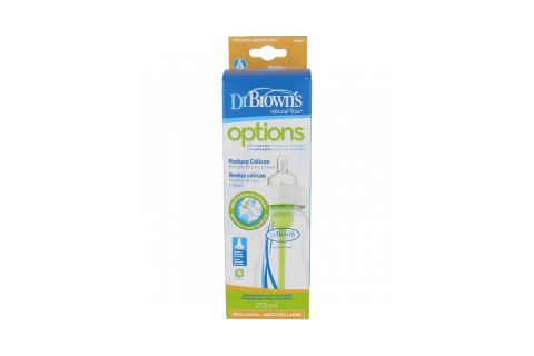 Dr Browns Natural Flow Biberón Boca Ancha con Tetina Nivel 2 270 Ml