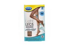 Scholl Light Legs Medias Cintura Compresión Ligera 20 DEN Talla M Color Carne