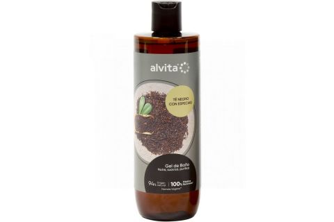 Alvita Gel de Baño Té Negro con Especias 400ml