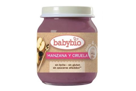 Babybio Potito Manzana Ciruela 130g