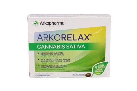Arkopharma Arkocápsulas Cannabis Sativa 30 Comprimidos