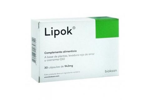 Lipok 30 Cápsulas