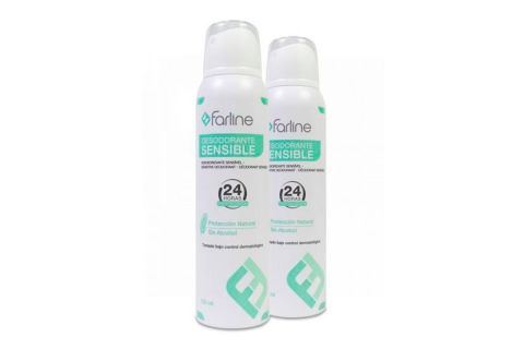 Farline Desodorante Spray Sensible Duplo 2 x 150ml