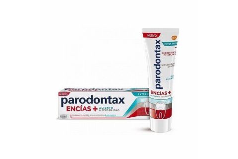 Parodontax Encías+ Aliento y Sensibilidad Blanqueante 75ml