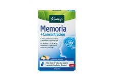 Kneipp Memoria + Concentración 30 Cápsulas