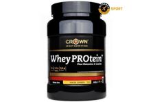 Crown Sport Whey Protein+ Proteína de Suero de Leche Sabor Wafer Cookies 838g