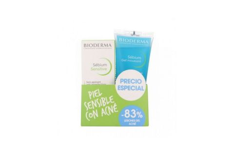 Bioderma Pack Sebium Sensitive 50ml + Sebium Gel Mousseant 200ml