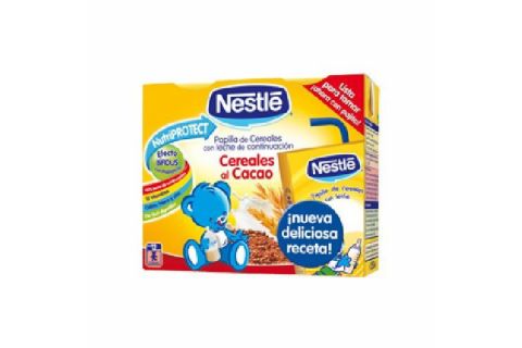 Nestlé Papilla de Cereales al Cacao 2x250ml