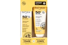 Patyka Pack Crema Solar Facial 50+ Y Crema Solar Corporal 50+ 100ml De Regalo