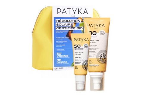 Patyka Neceser Protector Solar Facial FPS 50+ 40ml Y Spray Corporal FPS 30 100ml