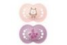 Mam Chupete Silicona Original Matt R 16+ Meses Pack Doble