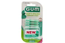 Gum Sotf Picks Confort Flex Mint Medium 40 Unidades