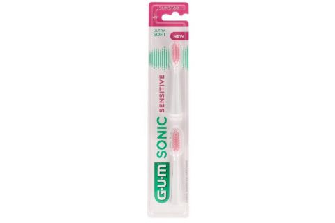 Gum 2 Recambios Cepillo Dental Sensivital Sonic