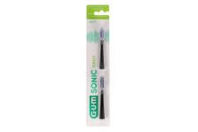 Gum 2 Recambios Cepillo Dental Activital Sonic Color Negro