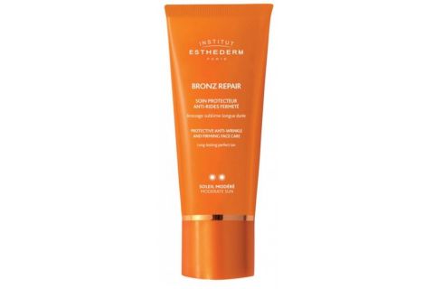 Esthederm Bronz Repair Cuidado Protector Antiarrugas Reafirmante Sol Moderado 50ml