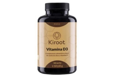 Kiroot Vitamina D3 360 Perlas
