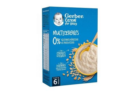 Gerber Papilla Multicereales 0% 250g +6m
