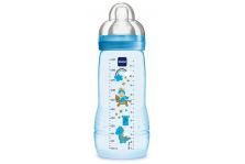 Mam Bottle Biberon Easy Active 1 Unidad 330ml Color Azul