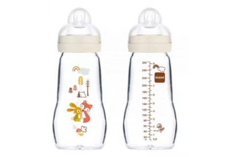 Mam Biberón Cristal Feel Good +2 Meses 1 Unidad N 260ml