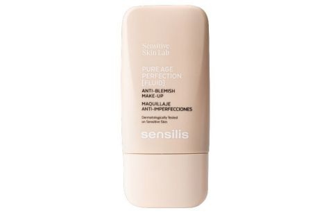 Sensilis Pure Age Perfection Fluid antimperfecciones Color 04 Peche Dore 30ml
