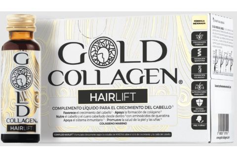 Gold Collagen Hairlift 10 Frasco x 50ml