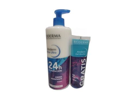 Bioderma Atoderm Crema Ultra 500ml + Bioderma Atoderm Gel Ducha 100ml