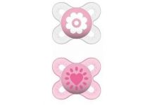 Mam Chupete Silicona Start Rosa Pack 2uni
