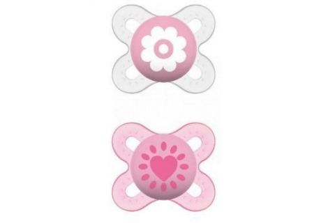 Mam Chupete Silicona Start Rosa Pack 2uni